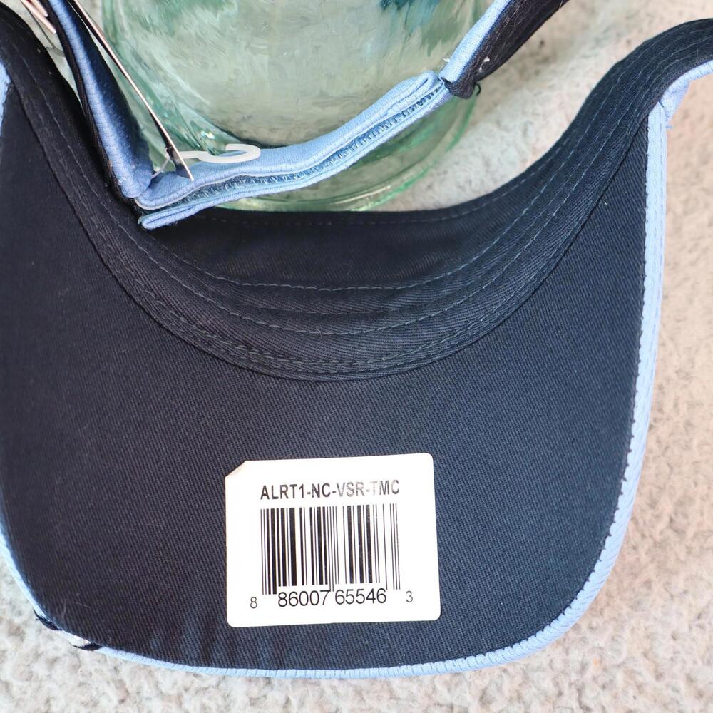 UNC Tarheels Visor Hat NWT New Cap Strap Collegiate Headwear - Picture 8 of 11